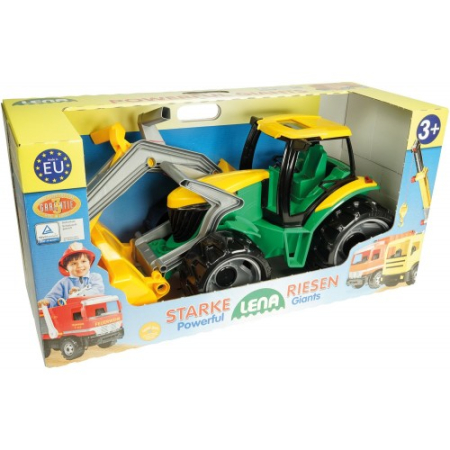 Masini - Gigatrucks Tractor Cu Cupa Si Excavator 110cm