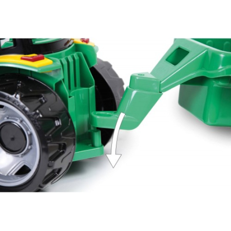 Gigatrucks Tractor Cu Cupa Si Remorca 110cm [2]