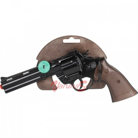 Interactive - Gonher - Revolver Politie Culoarea Negru