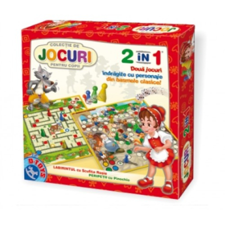 Jocuri - Joc 2 In 1 - Pinocchio Si Scufita Rosie