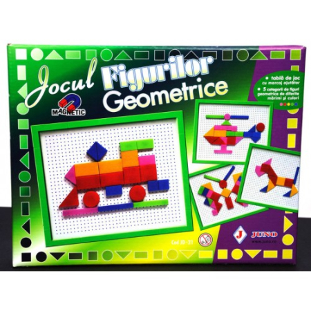 Educative - Juno - Joc Magnetic Figuri Geometrice