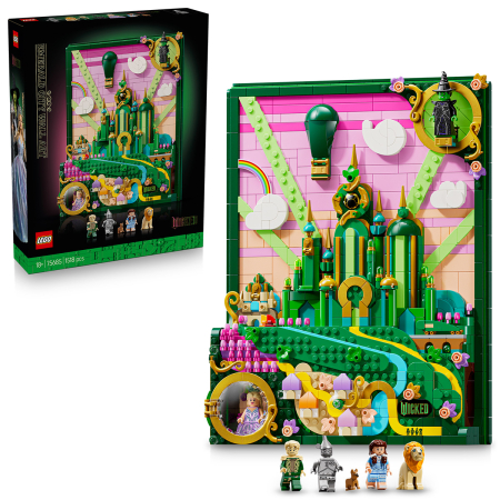 Lego - LEGO Wicked – Tablou Emerald City