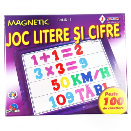 Educative - Litere Si Cifre Magnetice 100 Caractere