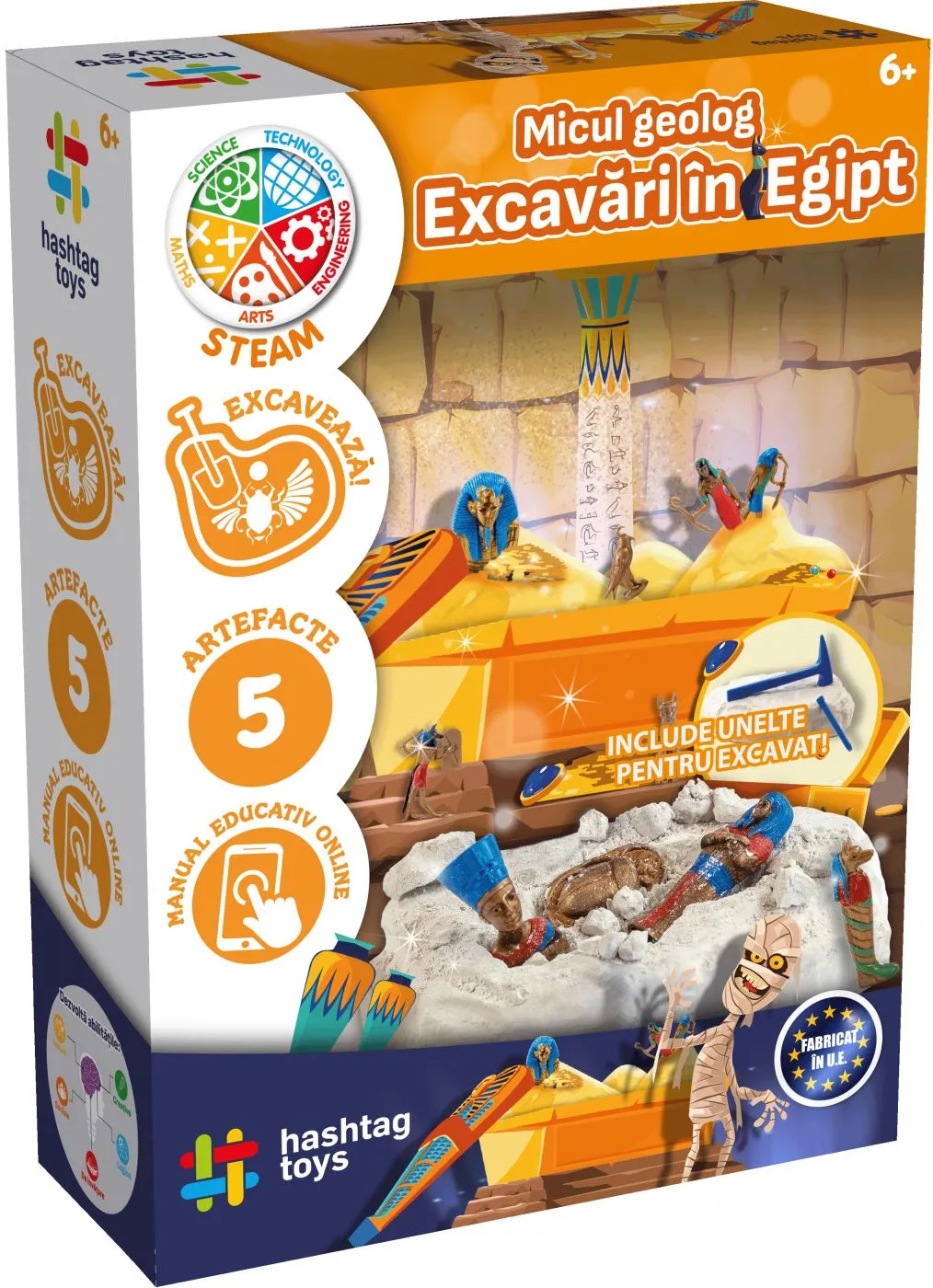 Jocuri - Micul Geolog – Excavări în Egipt