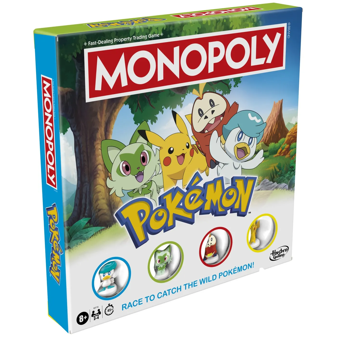 Jucarii - Monopoly Pokémon Hasbro Gaming – Joc de societate, 2–4 jucători, 8+ ani