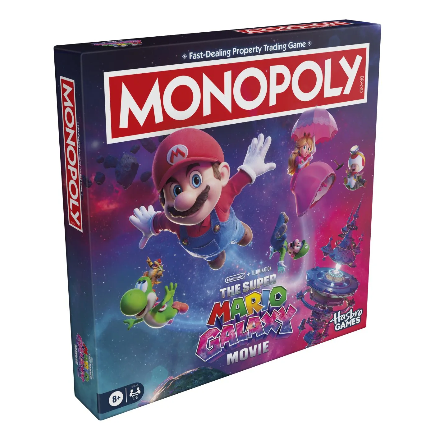 Jucarii - Monopoly The Super Mario Galaxy Movie – Joc de societate