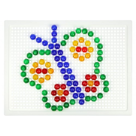 Mozaic Transparent Sidefiu 140pc - 10mm [2]