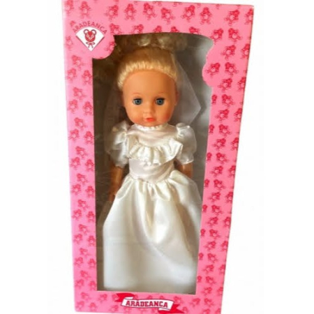 Păpușa Arădeanca Cătălina Mireasă 50 cm [1]