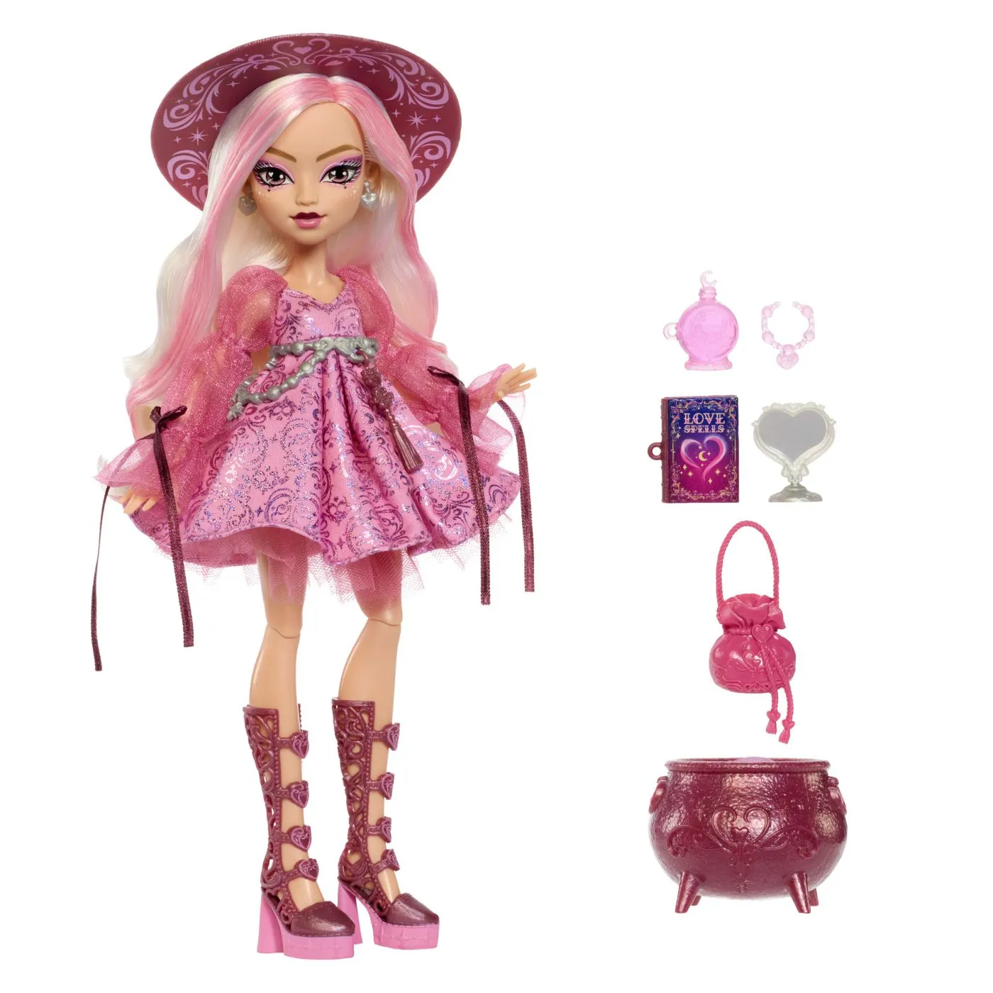 Păpușă Monster High Moonspell Magic Carina Song cu accesorii [1]