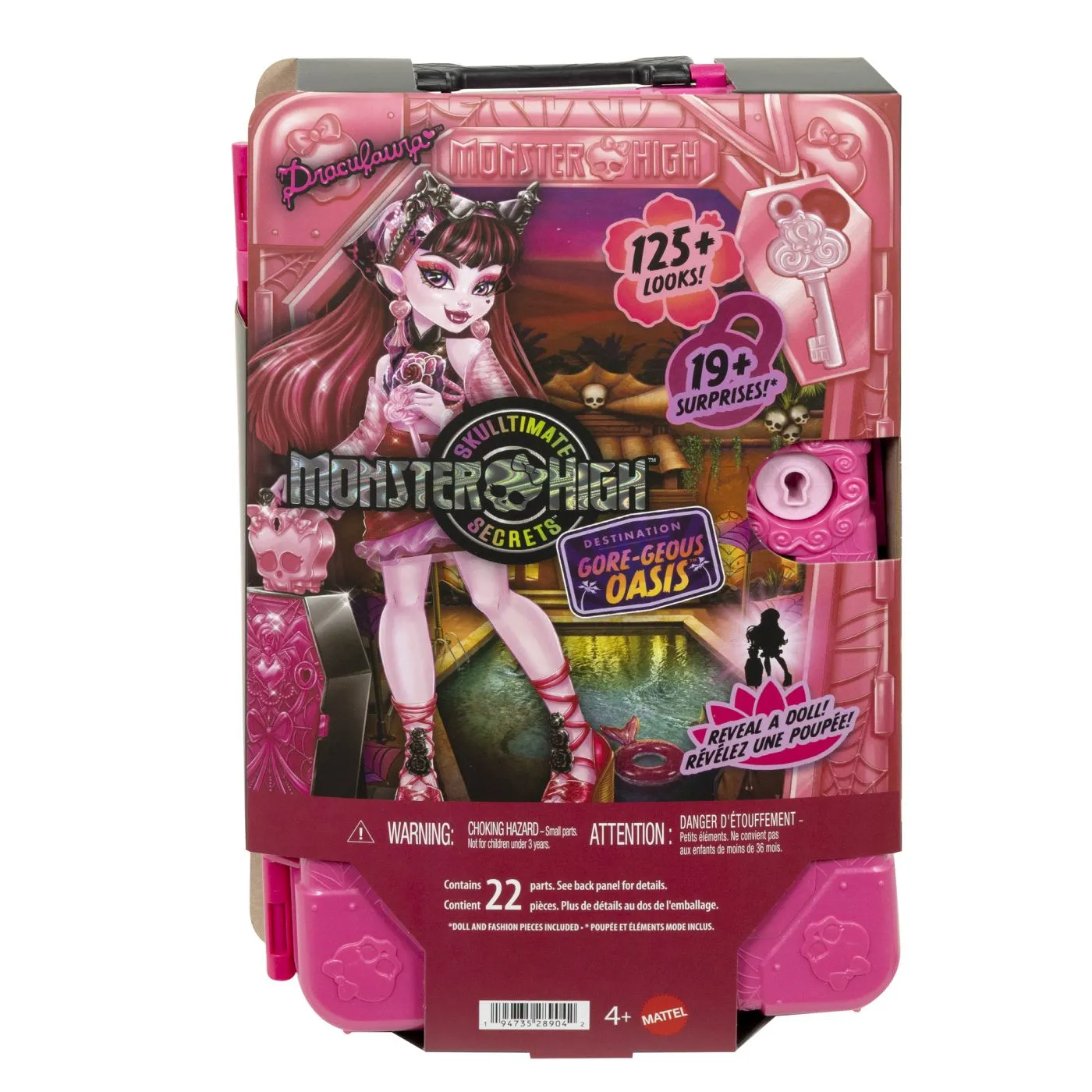 Jucarii - Păpușă Monster High Skulltimate Secrets Draculaura – Gore-geous Oasis