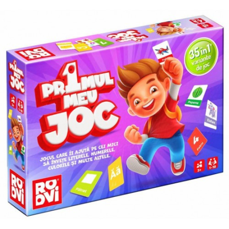 Educative - Primul Meu Joc - 35 Variante De Joc Pentru Prescolari