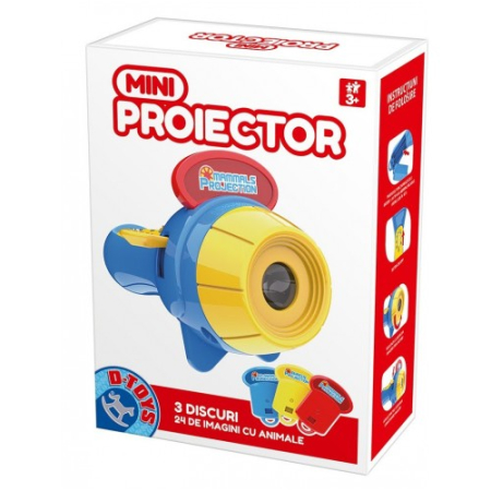 Creative - Proiector Mini 24 Imagini - Animale