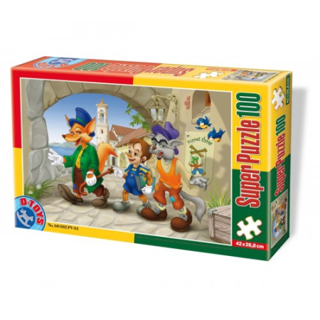Puzzle - Puzzle 100 Basme - Pinocchio