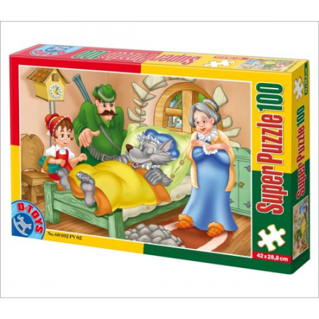 Puzzle - Puzzle 100 Basme - Scufita Rosie