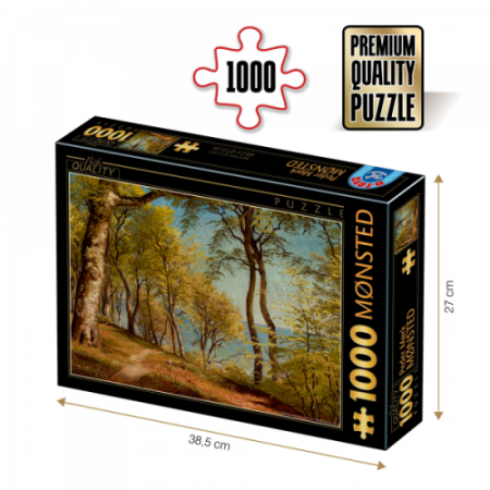 Puzzle - Puzzle 1000 - Birch Trees At The Coast