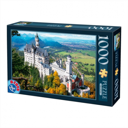 Puzzle - Puzzle 1000 - Locuri Celebre Castelul Neuschwanstein