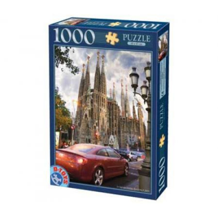 Puzzle - Puzzle 1000 - Locuri Celebre La Sagrada Familia Barcelona