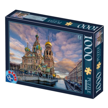 Puzzle - Puzzle 1000 - Peisaje De Zi Catedrala Din St Petersburg