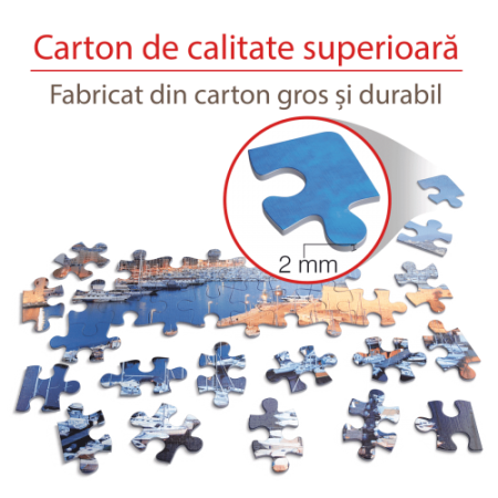 Puzzle 1000 - Peisaje De Zi Port Marseille Franta [1]