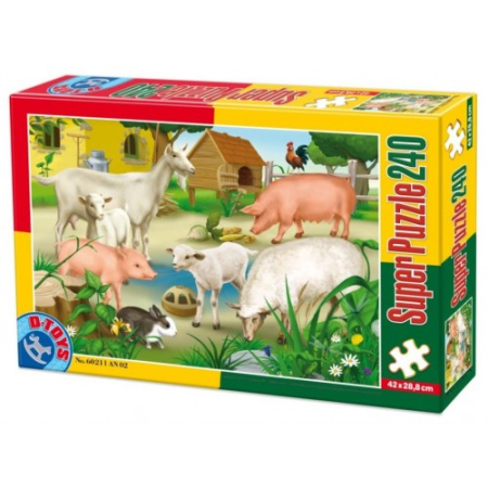 Puzzle - Puzzle 240 Animale De La Ferma