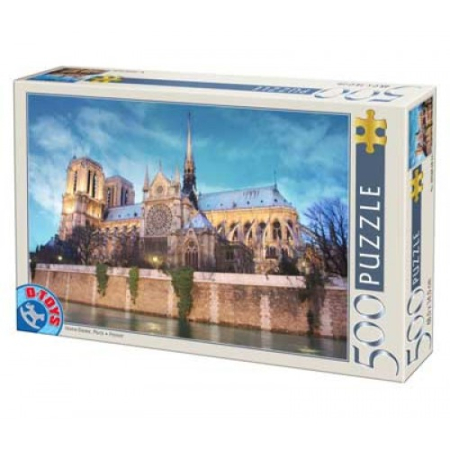 Puzzle - Puzzle 500 Catedrala Notre Dame
