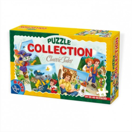 Jucarii - Puzzle Colection Basme - 4 Puzzle