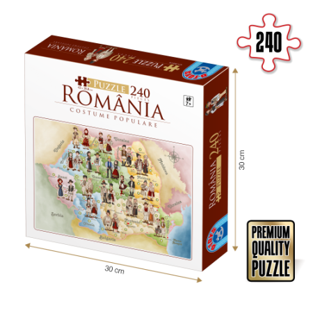 Jucarii - Puzzle Educativ 240 Costume Populare
