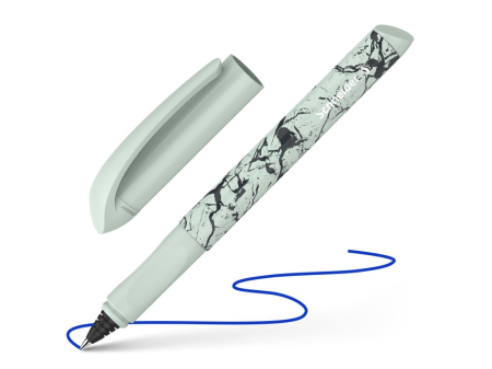 Stilouri - Roller Schneider Easy 2025/2026 cu cartuș, vârf M din oțel inoxidabil, grip ergonomic