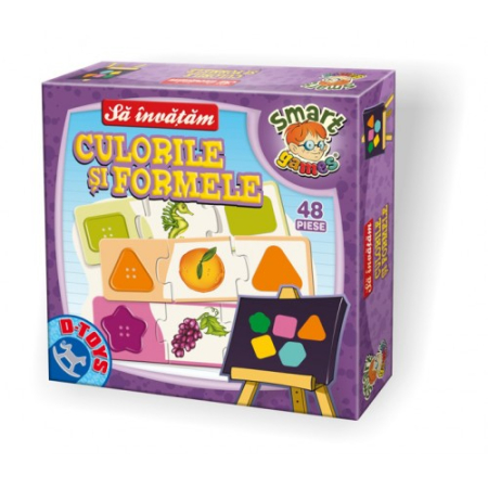 Educative - Sa Invatam Culori Si Forme (Cutie Mica)