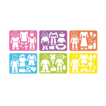 Sabloane Pentru Desen - Figurine [2]