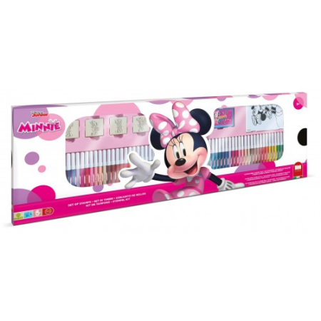 Creative - Set Creatie Mega - Stampile Cu Minnie Mouse 96pcs