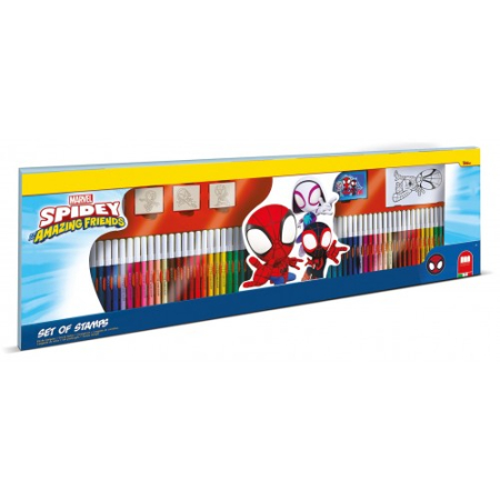 Creative - Set Creatie Mega - Stampile Cu Spidey & Friends 96pcs