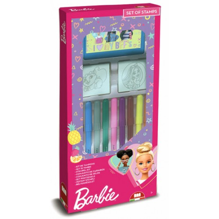 Creative - Set Creatie - Stampile Cu Barbie 13pcs