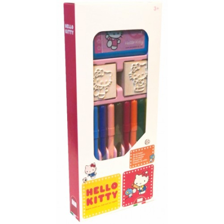 Creative - Set Creatie - Stampile Cu Hello Kitty 13pcs