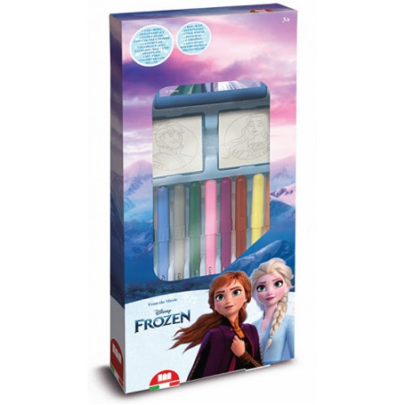 Creative - Set Creatie - Stampile Cu Personaje Din Frozen II 13pcs