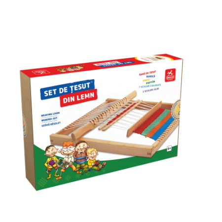Creative - Set De Tesut Din Lemn