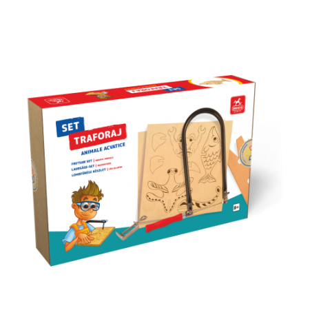 Creative - Set De Traforaj - Animale Acvatice