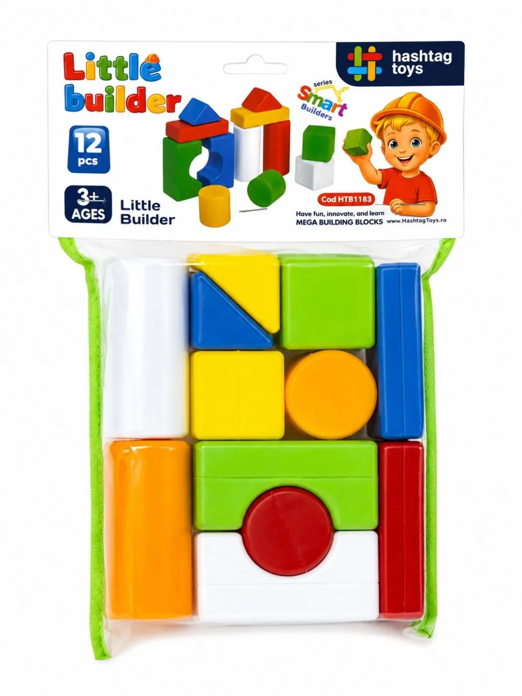 Creative - Set Little Builder – 12 piese