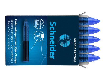 Stilouri - Set rezerve Schneider One Change 0.6 mm – 5 rezerve pentru rollere Schneider