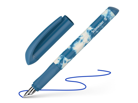 Stilouri - Stilou Schneider Easy 2025/2026 ergonomic, peniță din oțel inoxidabil, cartuș standard