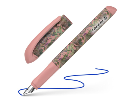 Stilou Schneider Voice 2026 ergonomic, peniță din oțel inoxidabil, compatibil cu cartușe standard [1]