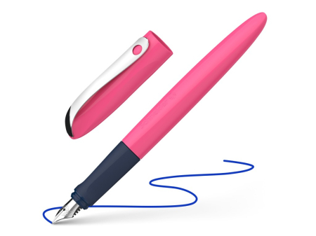 Stilou Schneider Wavy ergonomic pentru elevi, peniță din oțel inoxidabil cu vârf din iridiu [2]