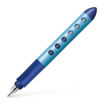 Stilouri - Stilou școlar Faber-Castell Scribolino Albastru – ergonomic, pentru dreptaci