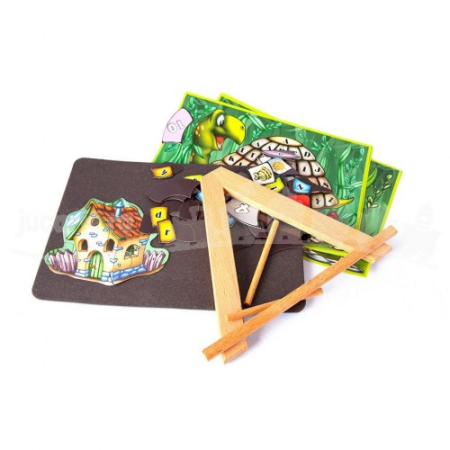 Testoasa Fermecata - Joc Magnetic Alfabet, Numere, Culori [1]