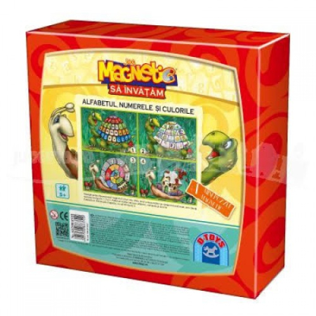 Testoasa Fermecata - Joc Magnetic Alfabet, Numere, Culori [2]