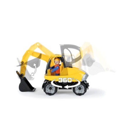 Truckies - Excavator Cu Figurina 26cm [1]