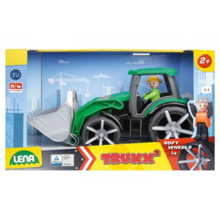 Masini - Truxx 2 - Tractor Cu Cupa Si Figurina 37cm