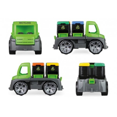 Truxx - Camion Cu Containere De Reciclare Cu Figurina 39cm [3]