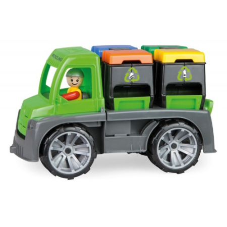 Truxx - Camion Cu Containere De Reciclare Cu Figurina 39cm [1]