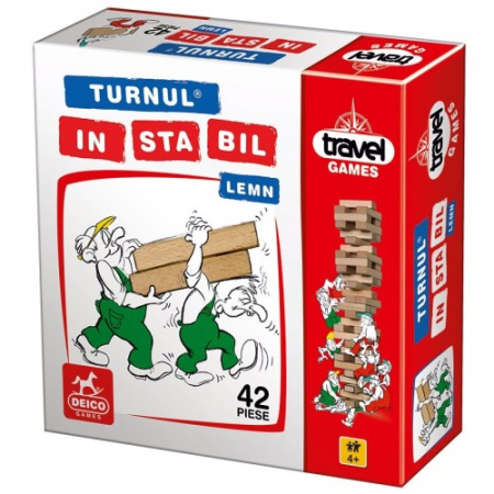 Interactive - Turnul Instabil 42 Piese - Travel